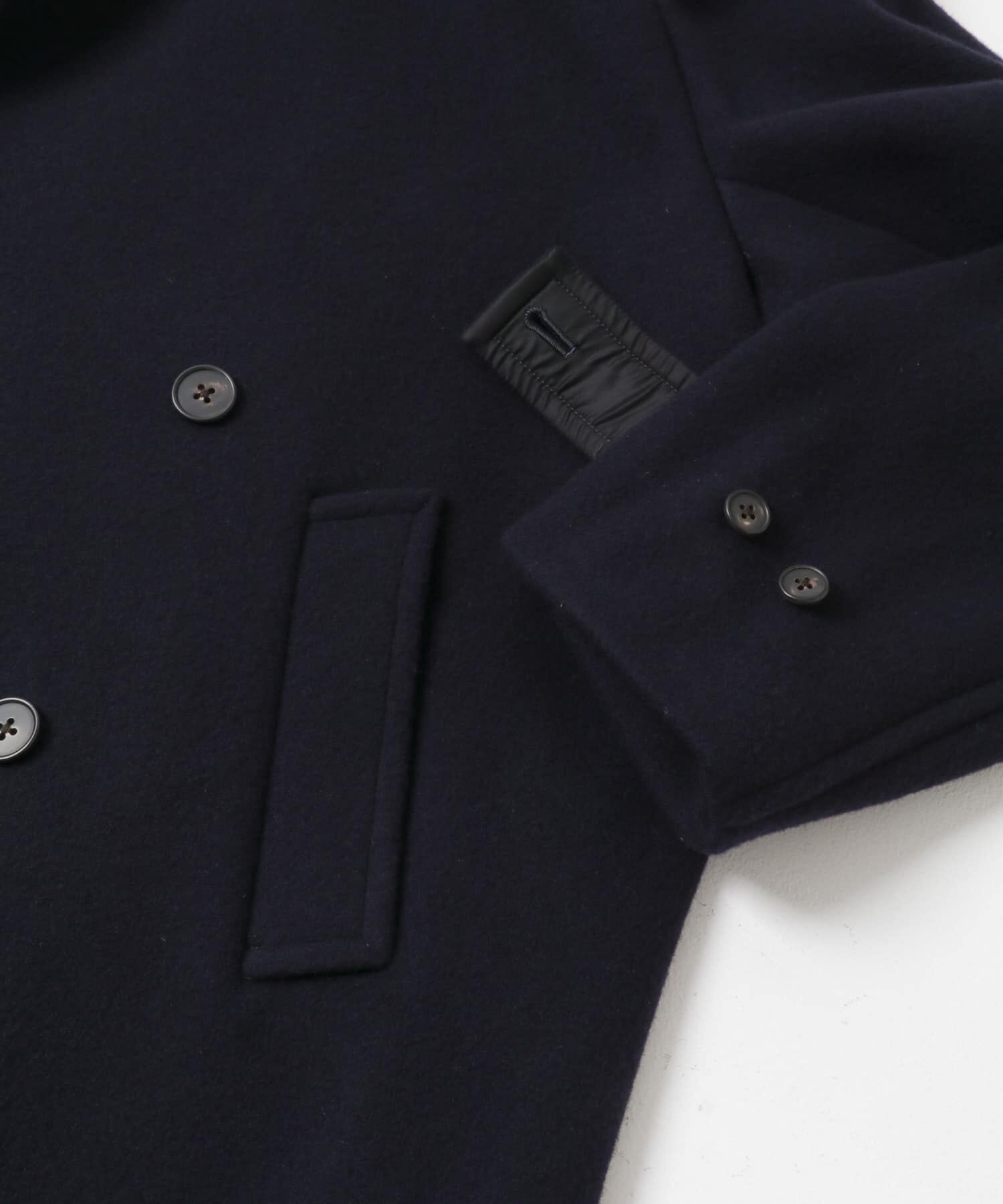 URBAN RESEARCH「new basic　DOUBLE BREAST HALF COAT」|ピーコート|