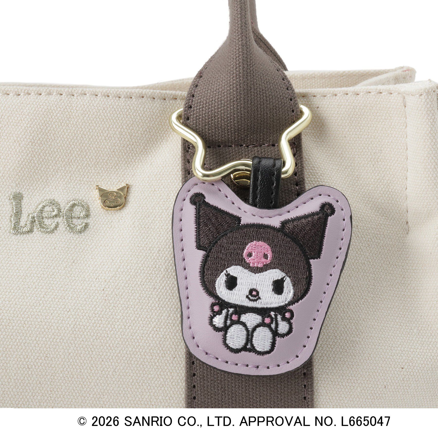 grove「【マイメロディ＆クロミ】Lee別注チャーム付きトート」|トートバッグ|