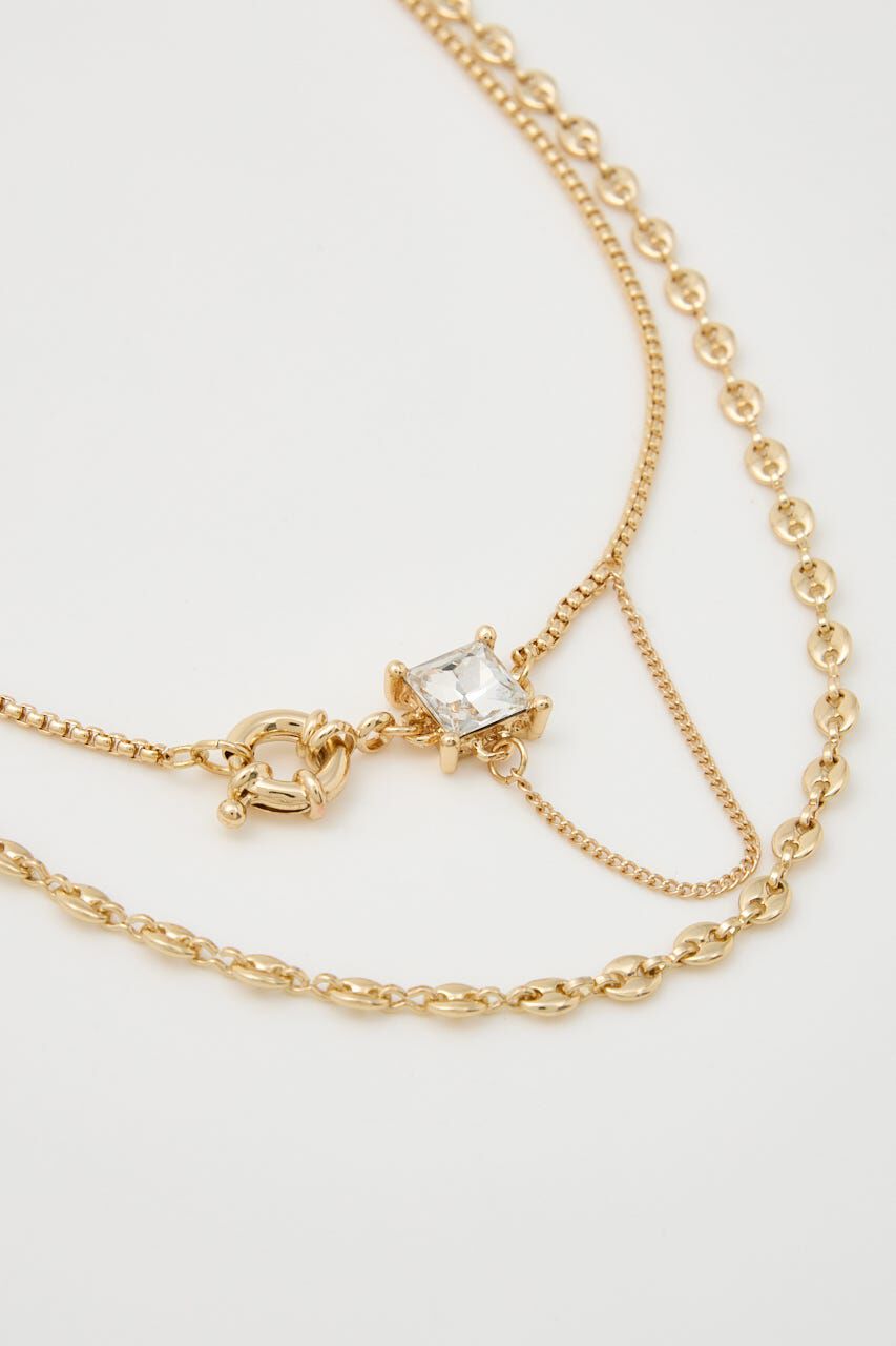 MOUSSY「COMBI CHAIN ネックレス」|ネックレス|