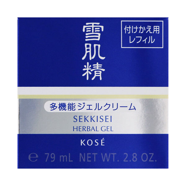  「雪肌精 ハーバル ジェル 付けかえ用 リフィル (80g)」|美容液・オイル・クリーム|