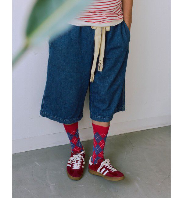 UNITED ARROWS「＜CONLEAD＞アーガイル ソックス」|ソックス|