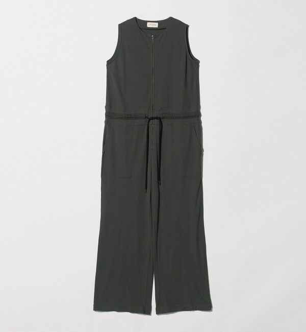 BEAUTY&YOUTH UNITED ARROWS「＜MEYAME＞ハーフジップ オールインワン」|オールインワン|BLACK