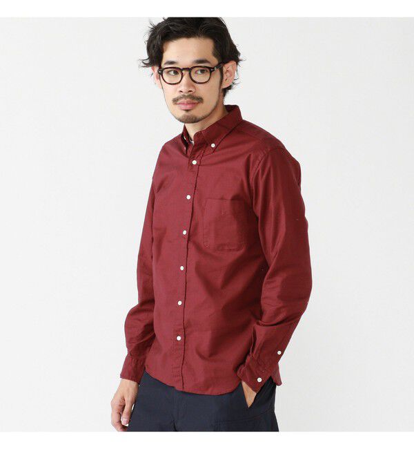 BEAMS PLUS「BEAMS PLUS / カラー オックスフォード ボタンダウン シャツ」|シャツ・ブラウス|