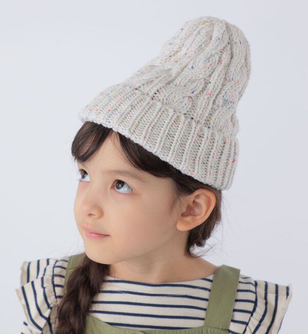 SHIPS KIDS「SHIPS KIDS:ネップ ビーニー」|ニット帽|