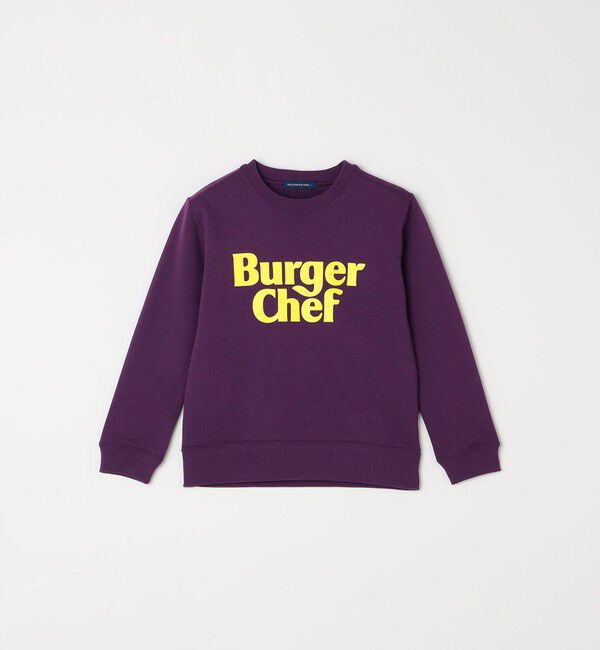 SHIPS any「【SHIPS any別注】Burger Chef: ロゴ プリント スウェット<KIDS>」|スウェット・ジャージ|