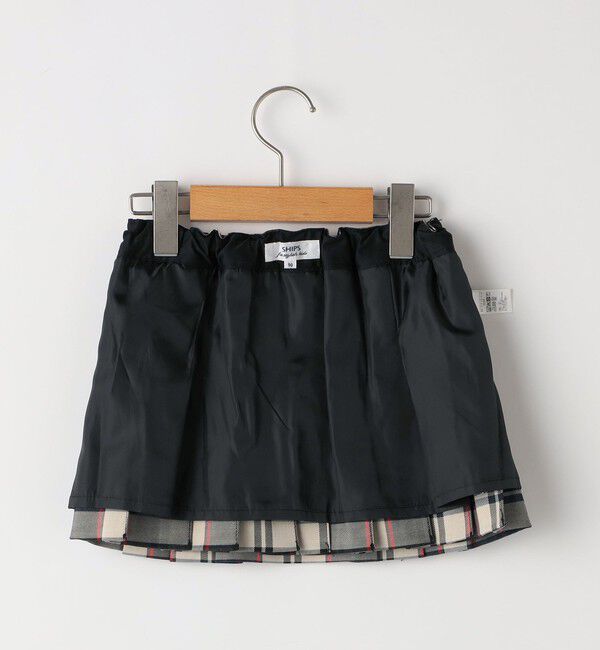 SHIPS KIDS「SHIPS KIDS:90cm / チェック プリーツ スカート」|スカート|