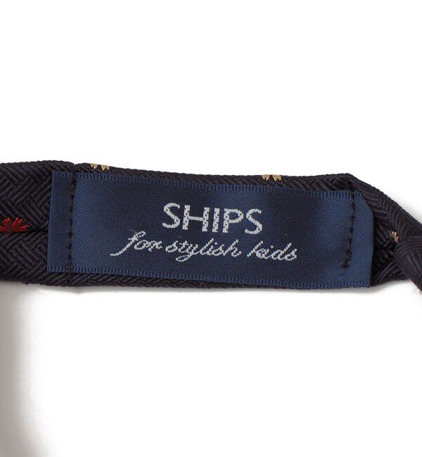 SHIPS KIDS「SHIPS KIDS:セレモニー 小紋柄 結びネクタイ」|ネクタイ・蝶ネクタイ|