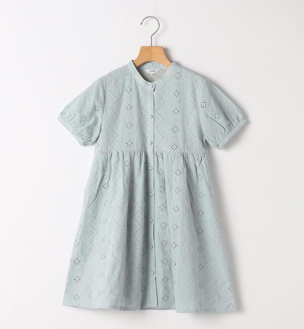 SHIPS KIDS「SHIPS KIDS:100～130cm / レース エンブロイダリー ワンピース」|ワンピース|
