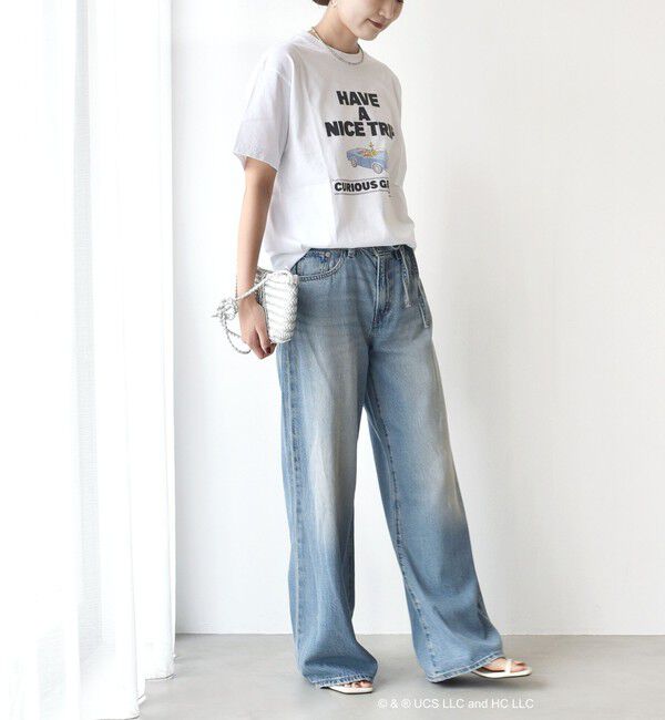SHIPS for women「【SHIPS別注】GOOD ROCK SPEED/Curious George/TEE」|Tシャツ・カットソー|