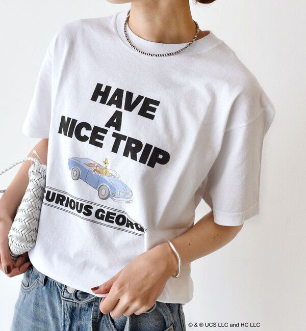 SHIPS for women「【SHIPS別注】GOOD ROCK SPEED/Curious George/TEE」|Tシャツ・カットソー|