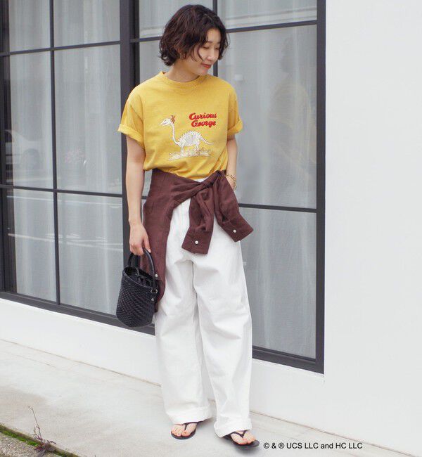 SHIPS for women「【SHIPS別注】GOOD ROCK SPEED/Curious George/TEE」|Tシャツ・カットソー|