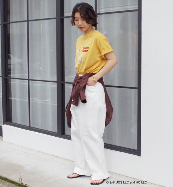 SHIPS for women「【SHIPS別注】GOOD ROCK SPEED/Curious George/TEE」|Tシャツ・カットソー|