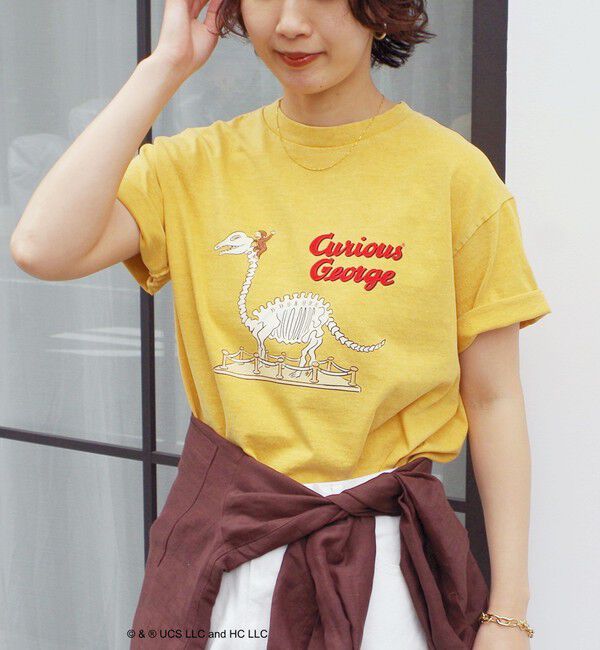SHIPS for women「【SHIPS別注】GOOD ROCK SPEED/Curious George/TEE」|Tシャツ・カットソー|