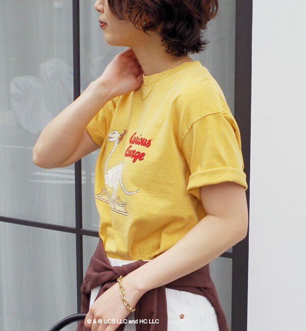 SHIPS for women「【SHIPS別注】GOOD ROCK SPEED/Curious George/TEE」|Tシャツ・カットソー|