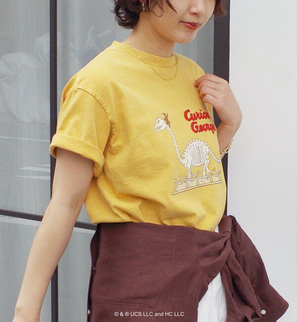 SHIPS for women「【SHIPS別注】GOOD ROCK SPEED/Curious George/TEE」|Tシャツ・カットソー|