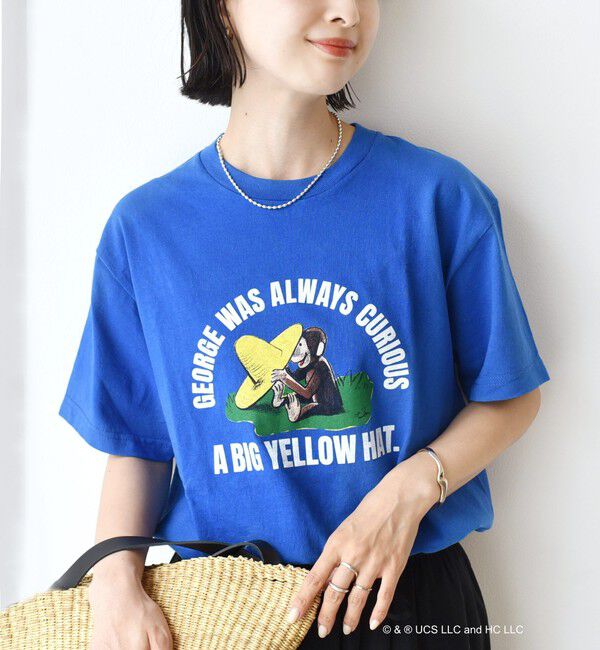SHIPS for women「【SHIPS別注】GOOD ROCK SPEED/Curious George/TEE」|Tシャツ・カットソー|