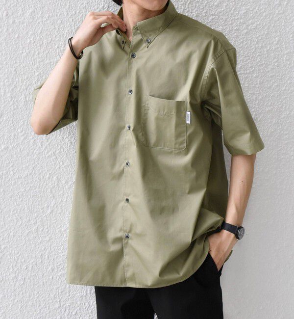 SHIPS any「【SHIPS any別注】Coleman: ZERO-TEX(R) ボタンダウン ポケット シャツ(セットアップ対応)◆」|シャツ・ブラウス|