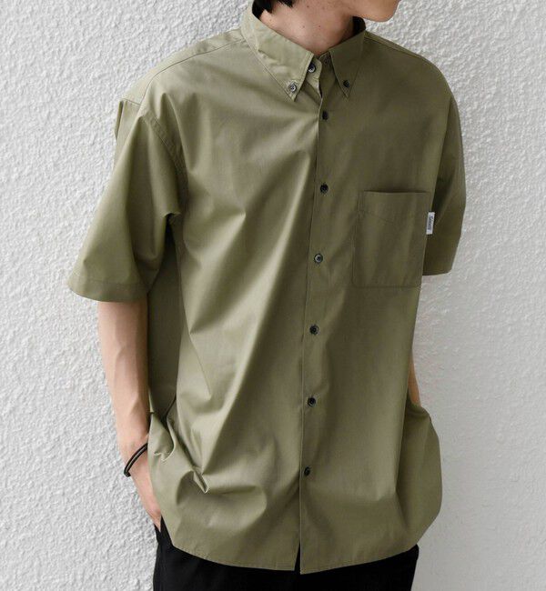 SHIPS any「【SHIPS any別注】Coleman: ZERO-TEX(R) ボタンダウン ポケット シャツ(セットアップ対応)◆」|シャツ・ブラウス|