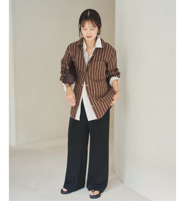 Plage「5stripe adjust シャツ」|シャツ・ブラウス|