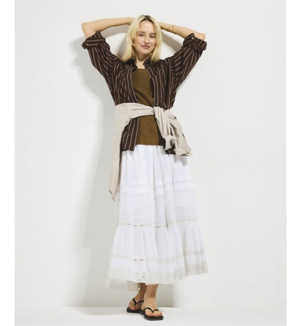 Plage「5stripe adjust シャツ」|シャツ・ブラウス|