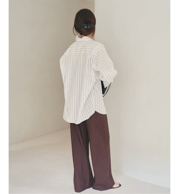 Plage「5stripe adjust シャツ」|シャツ・ブラウス|