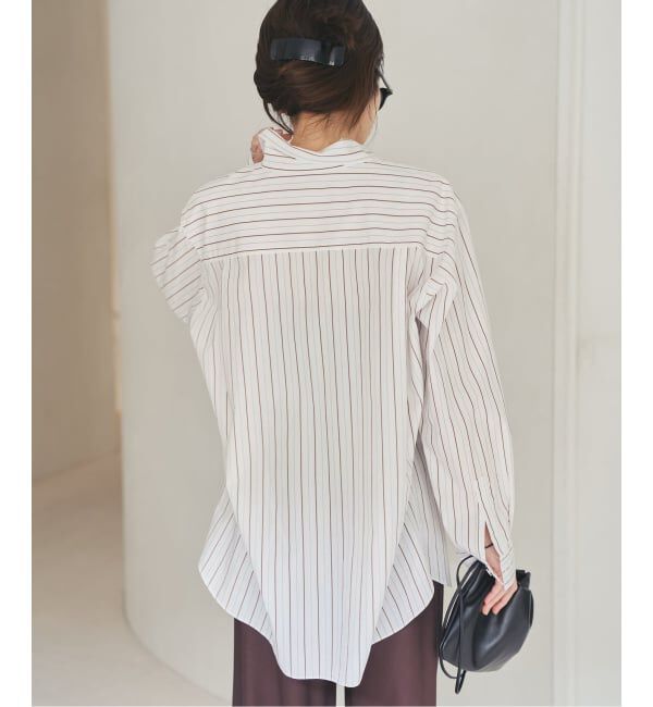 Plage「5stripe adjust シャツ」|シャツ・ブラウス|