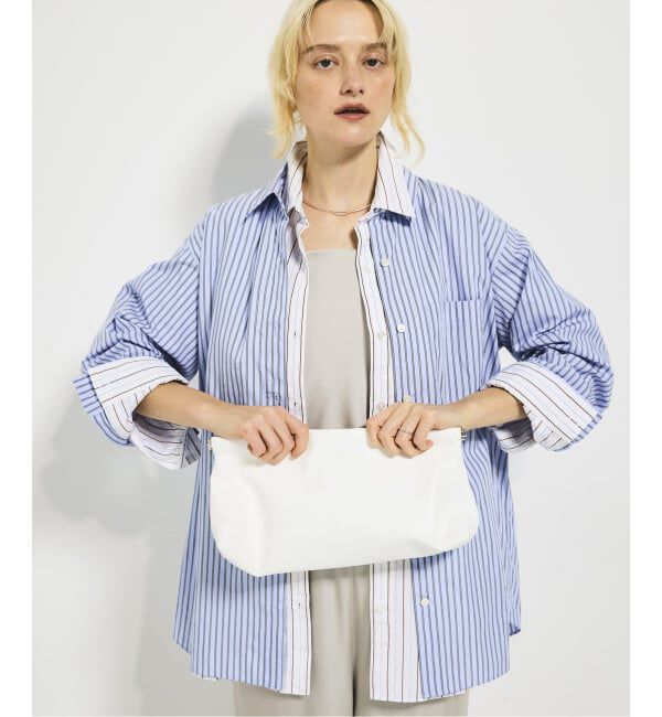 Plage「5stripe adjust シャツ」|シャツ・ブラウス|サックスブルー