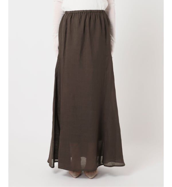 Plage「RAMY LINEN TACK スカート」|スカート|