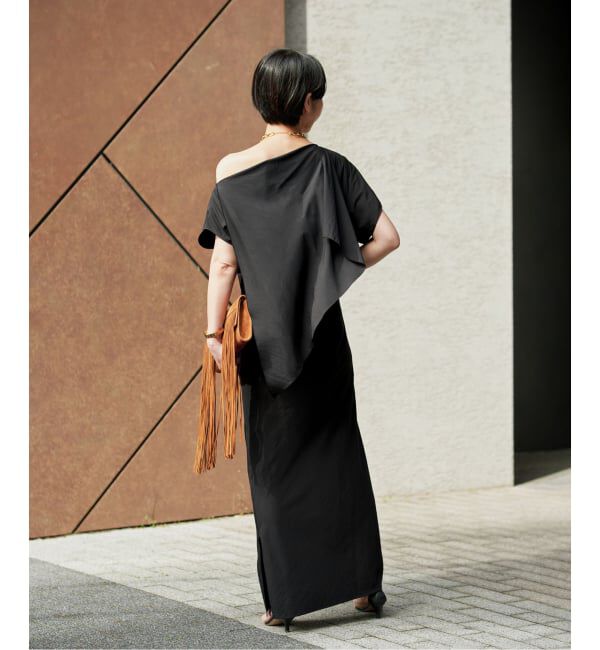 VERMEIL par iena「Drape dress」|ワンピース|