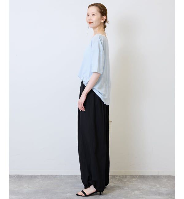 SLOBE IENA「miller/ミラー SLOBE別注 レースシアーTEE」|Tシャツ・カットソー|