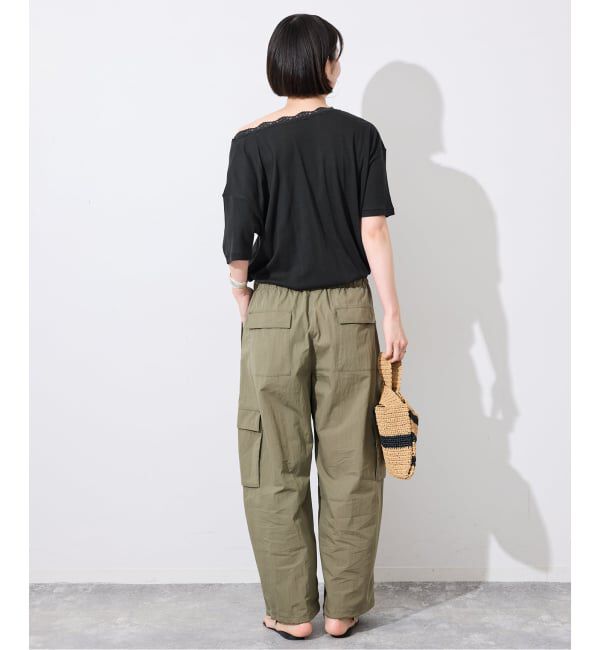 SLOBE IENA「miller/ミラー SLOBE別注 レースシアーTEE」|Tシャツ・カットソー|
