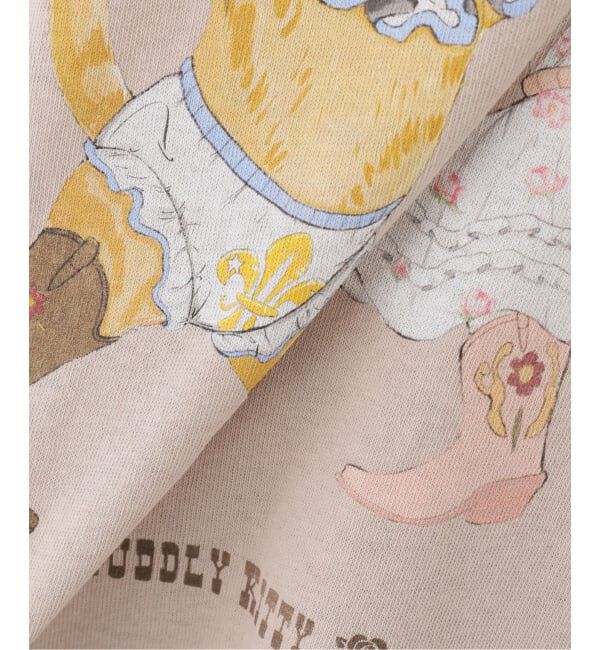 Oriens JOURNAL STANDARD「【OPEN YY / オープンワイワイ】 Knitted PET CLUB KITTY PARTY TEE」|Tシャツ・カットソー|