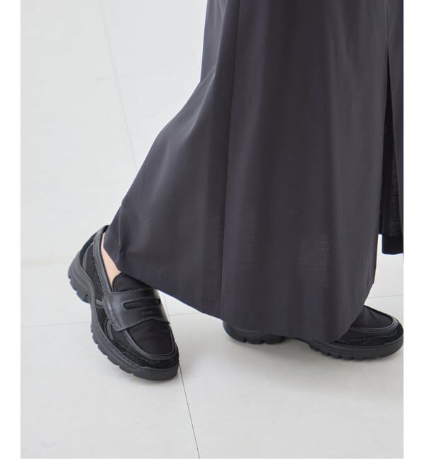 journal standard L'essage「《予約》ALOHAS/アロハス Tb.60 Black Leather Sneakers ローファースニーカー」|ローファー|