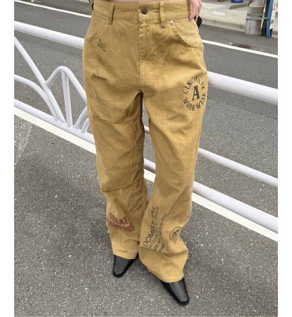 JOURNAL STANDARD「《予約》別注【PAYDAY/ペイデイ】 For JSコーデュロイプリント パンツ」|その他|