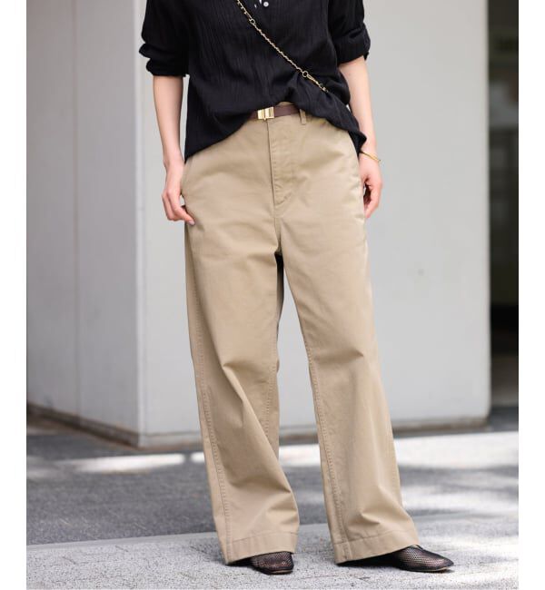FRAMeWORK「≪WEB限定 / 追加≫OVER SIZED CHINO パンツ 3」|チノ|