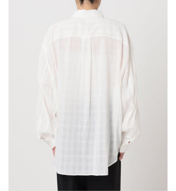 U by SPICK&SPAN「LOW CLASSIC Lc / ロウ クラシック エルシー OVERSIZED LC CHECKED SHIR」|シャツ・ブラウス|
