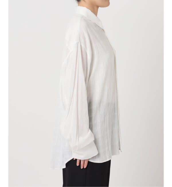 U by SPICK&SPAN「LOW CLASSIC Lc / ロウ クラシック エルシー OVERSIZED LC CHECKED SHIR」|シャツ・ブラウス|