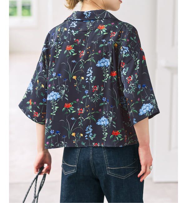 Spick and Span「TICCA / ティッカ 別注フラワープリントシャツ」|シャツ・ブラウス|
