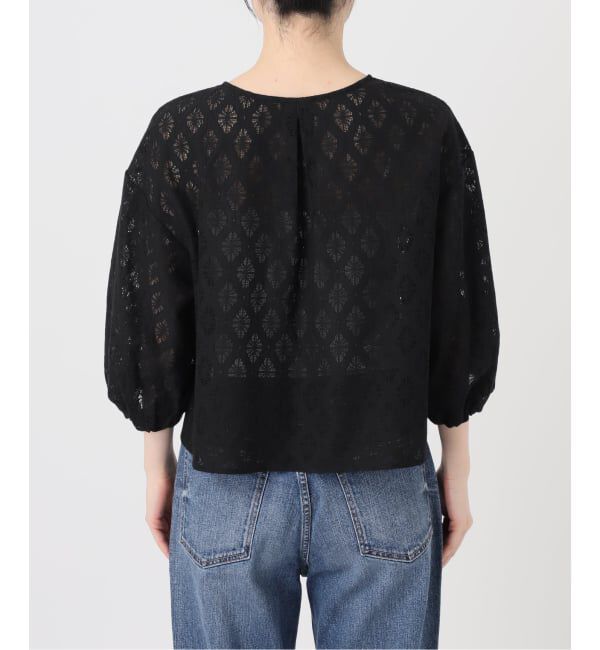 Spick and Span「《WEB限定 / 追加予約》レースボレロブラウス」|シャツ・ブラウス|