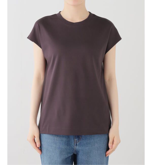  「【洗える】接触冷感スムースハイネックプルオーバー」|Tシャツ・カットソー|