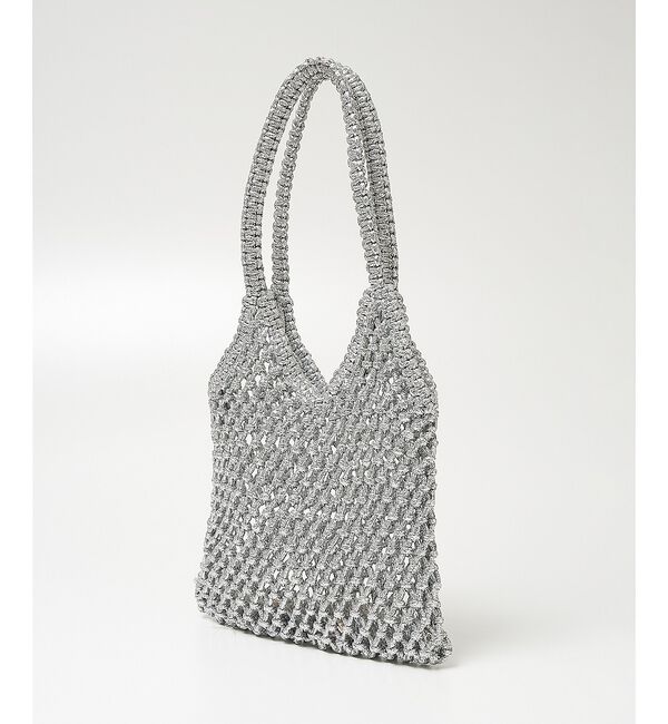 collex「【The Bagmati】 ラメメッシュバッグ」|かごバッグ|