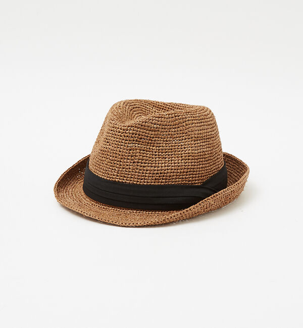 ABAHOUSE「【RUBEN/ルーベン】RAFFIA HAT/中折れラフィアハット」|その他|