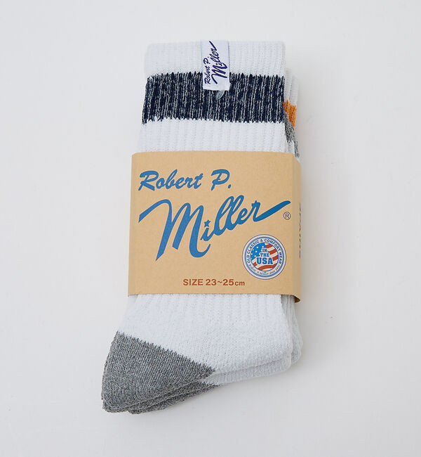 ABAHOUSE「【Robert P Miller | ロバート・ピー・ミラー】Miller 3P」|ソックス|