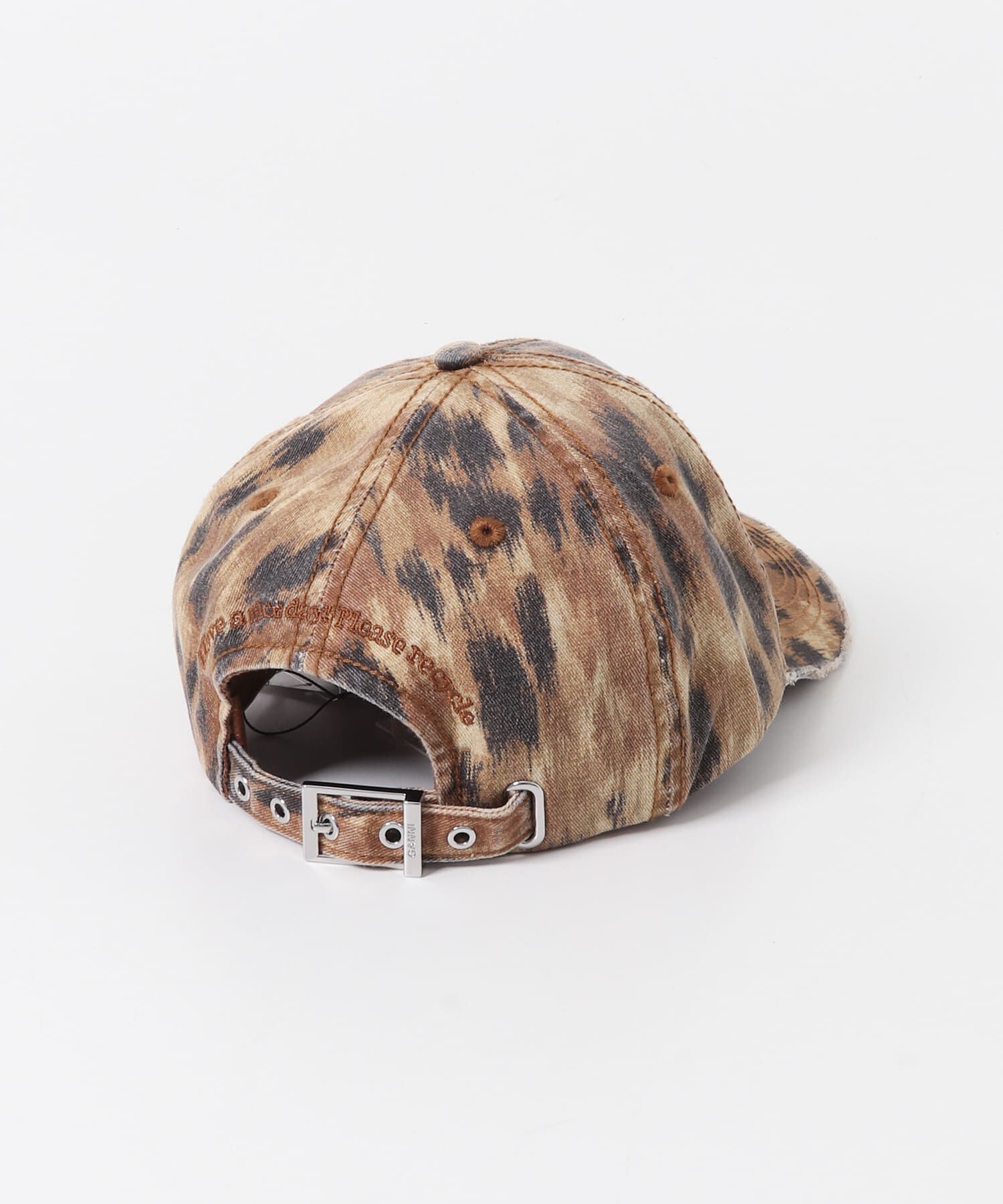 URBAN RESEARCH「GANNI　PRINT CANVAS CAP」|キャップ・キャスケット|