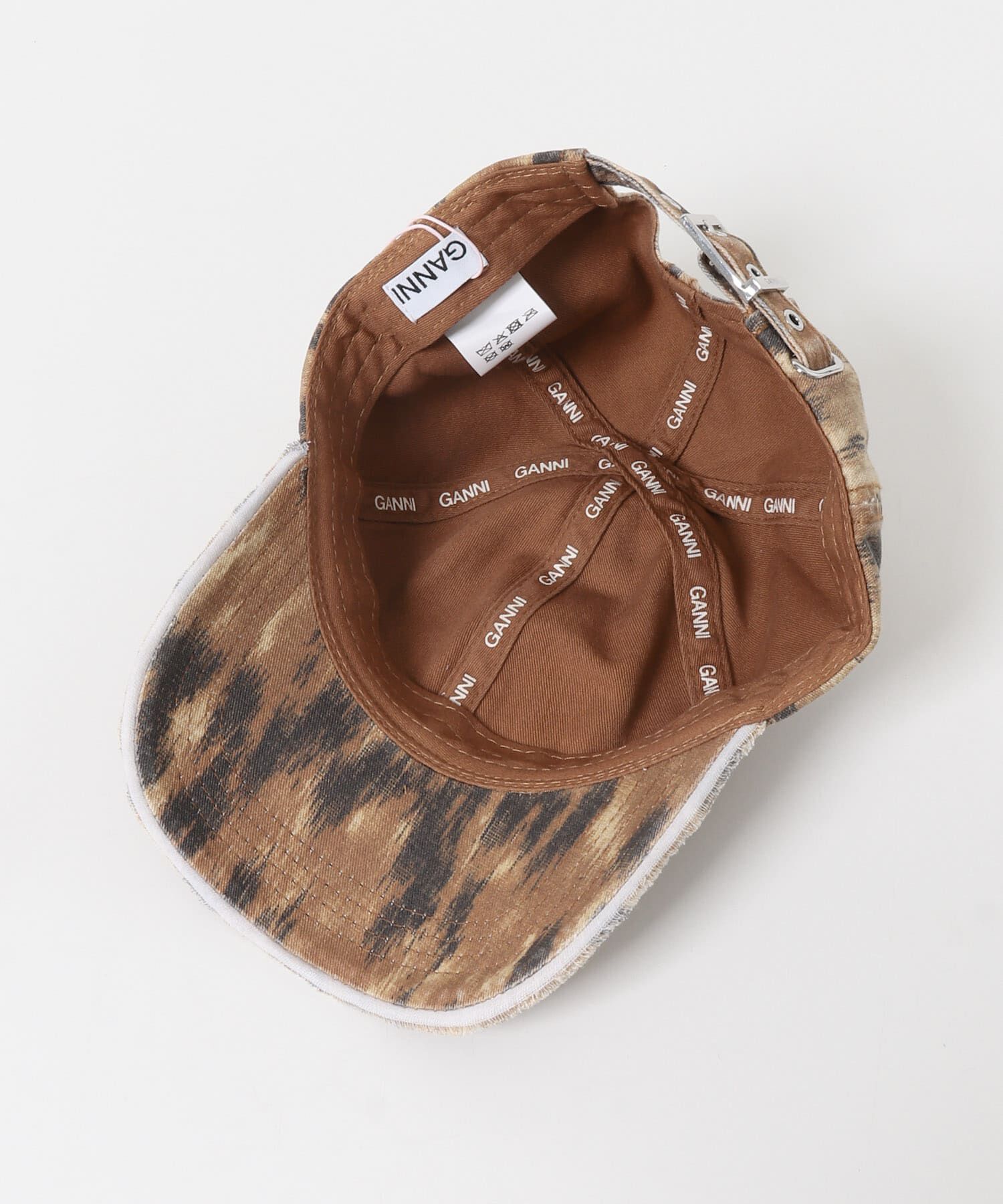 URBAN RESEARCH「GANNI　PRINT CANVAS CAP」|キャップ・キャスケット|
