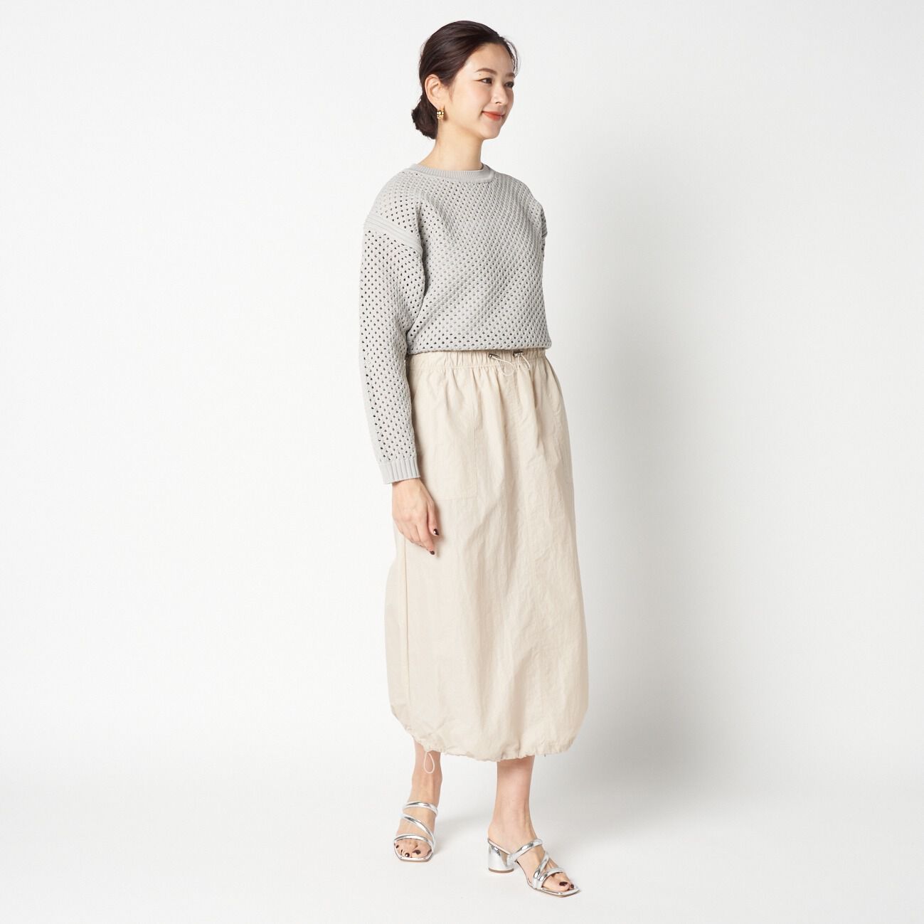 HELIOPOLE「HELIOPOLE MILITARY BALLOON SKIRT」|スカート|