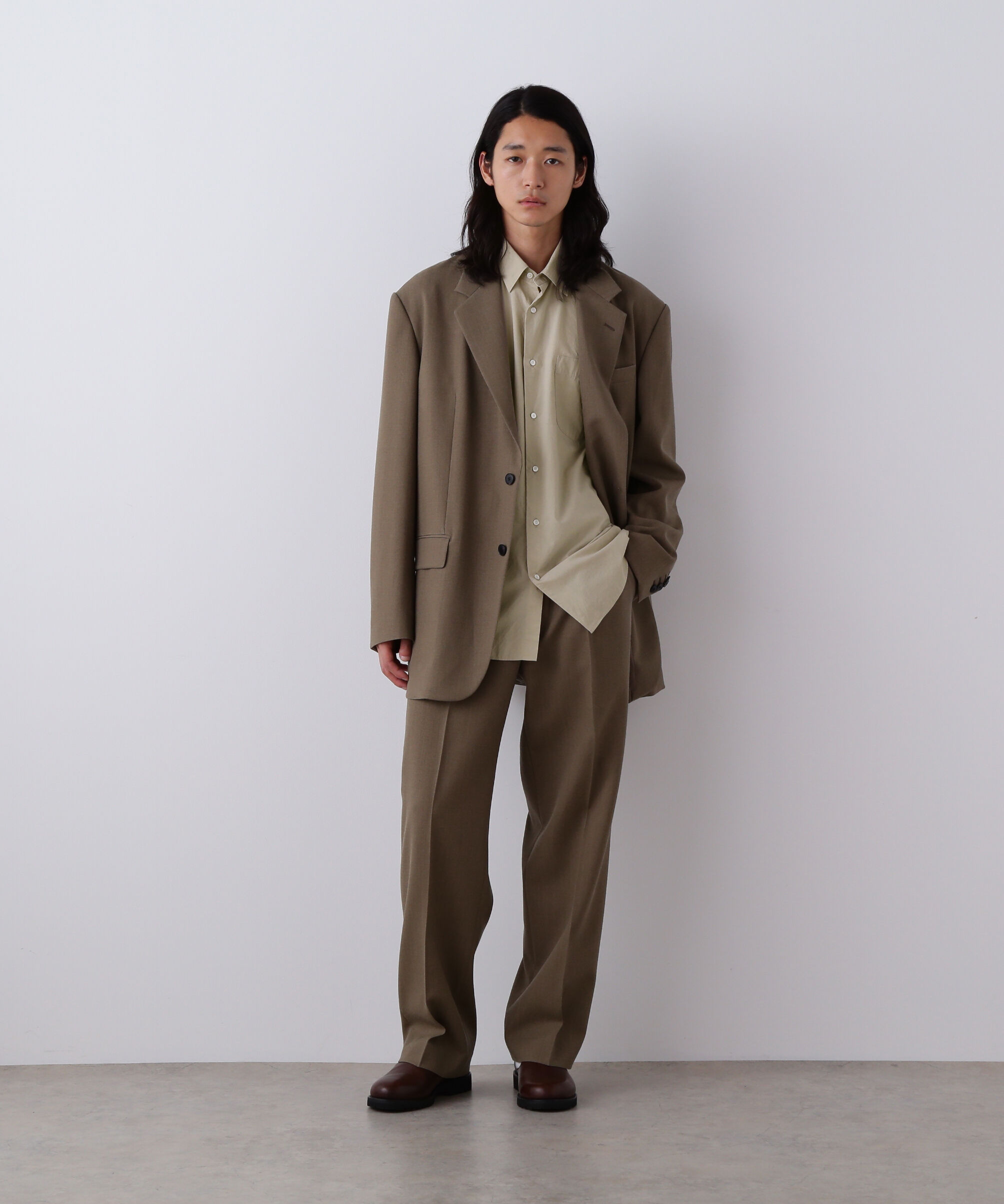 YLEVE 「YLEVE / COTTON SILK TYPEWRITER SHIRT」|シャツ・ブラウス|