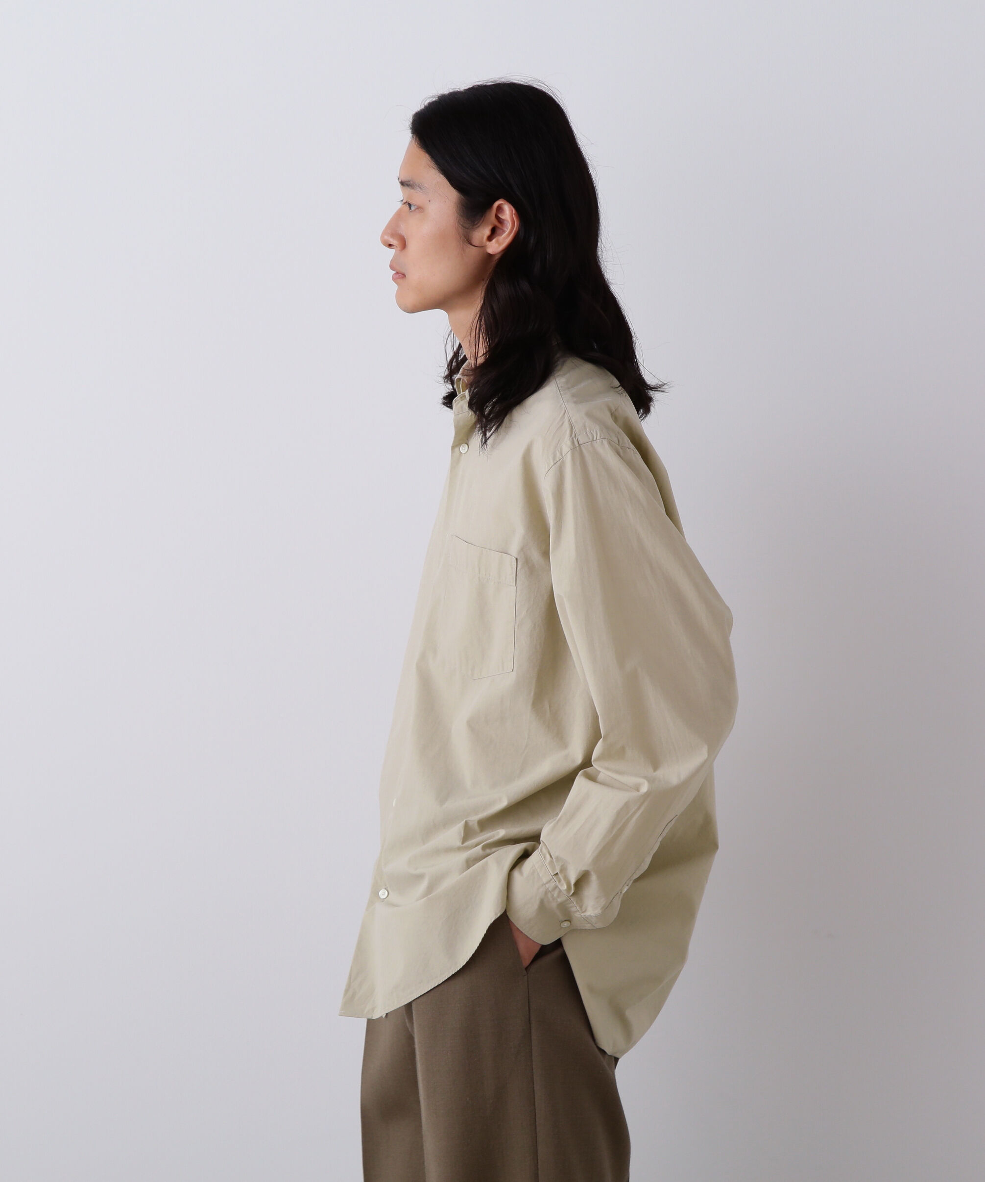 YLEVE 「YLEVE / COTTON SILK TYPEWRITER SHIRT」|シャツ・ブラウス|