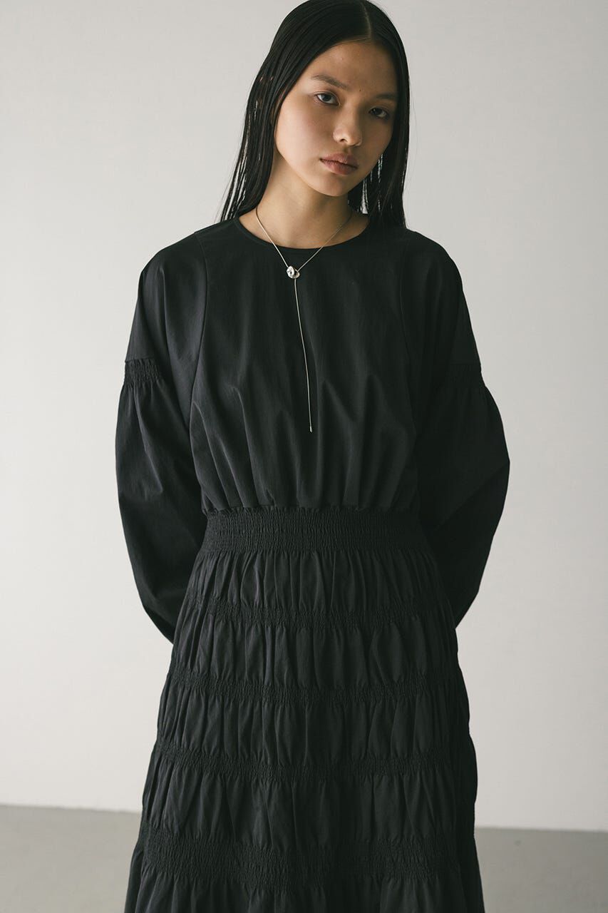 STYLEMIXER「シャーリングフォルムワンピース」|ワンピース|