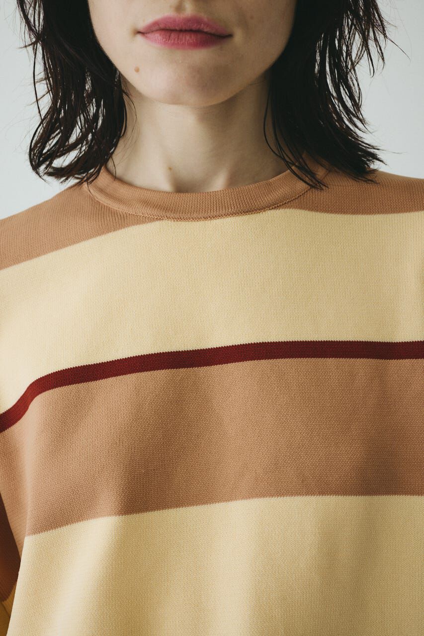 HeRIN.CYE「Border boy knit tops」|ニット・セーター|